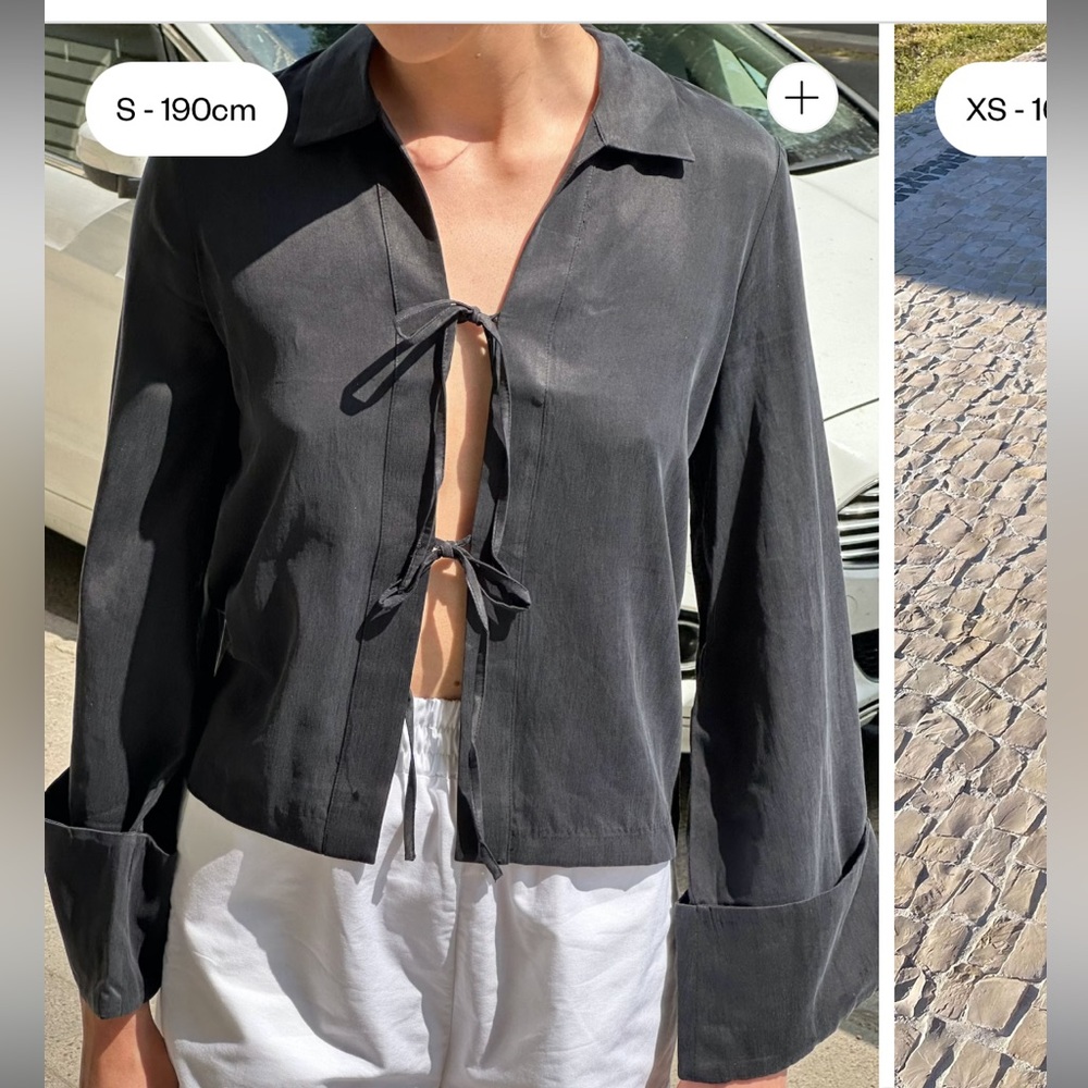 Djerf Avenue Occassion Top in Ash
